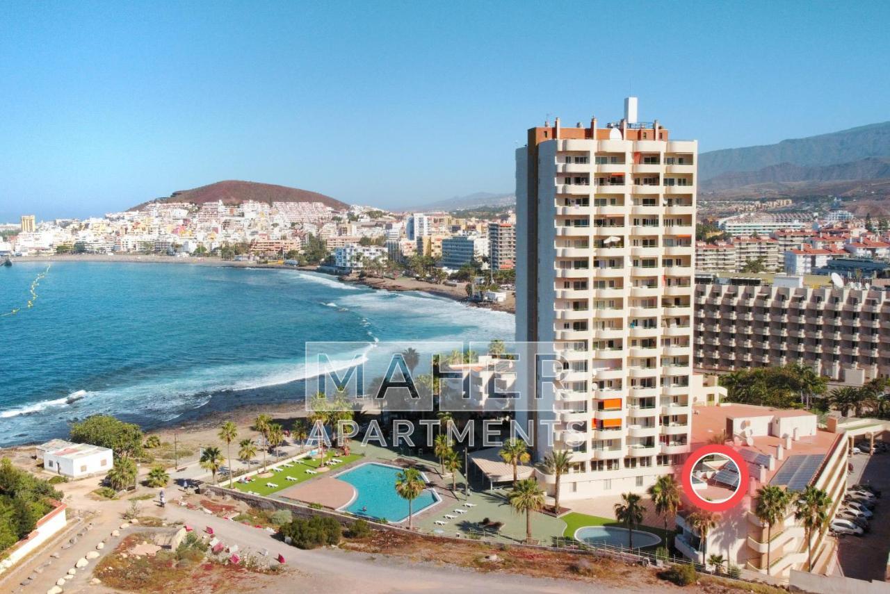 Modern Apartment With An Addictive Terrace View Los Cristianos  Exteriér fotografie